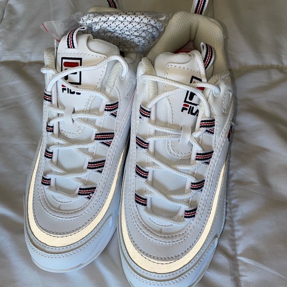 Filas white chunky sneaker - Picture 2 of 6